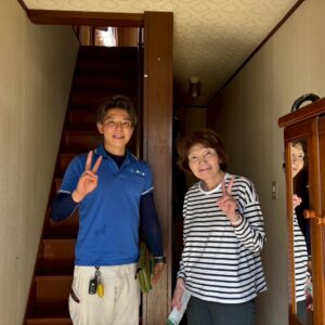 大阪府枚方市のお客様との写真