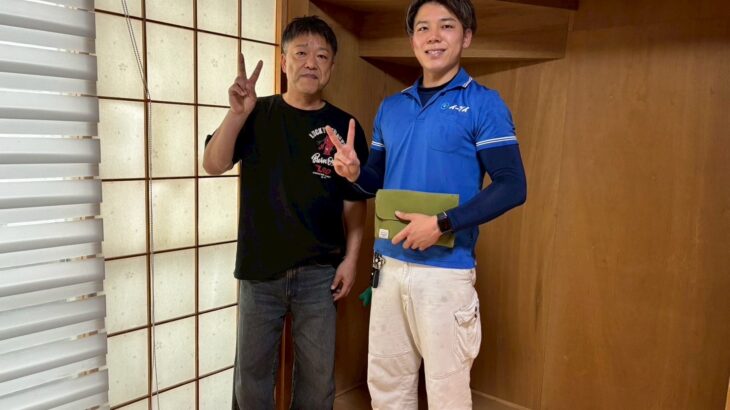 大阪府八尾市のお客様との写真