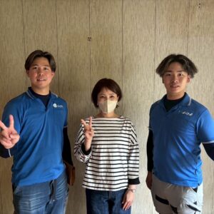 大阪府高槻市のお客様との写真