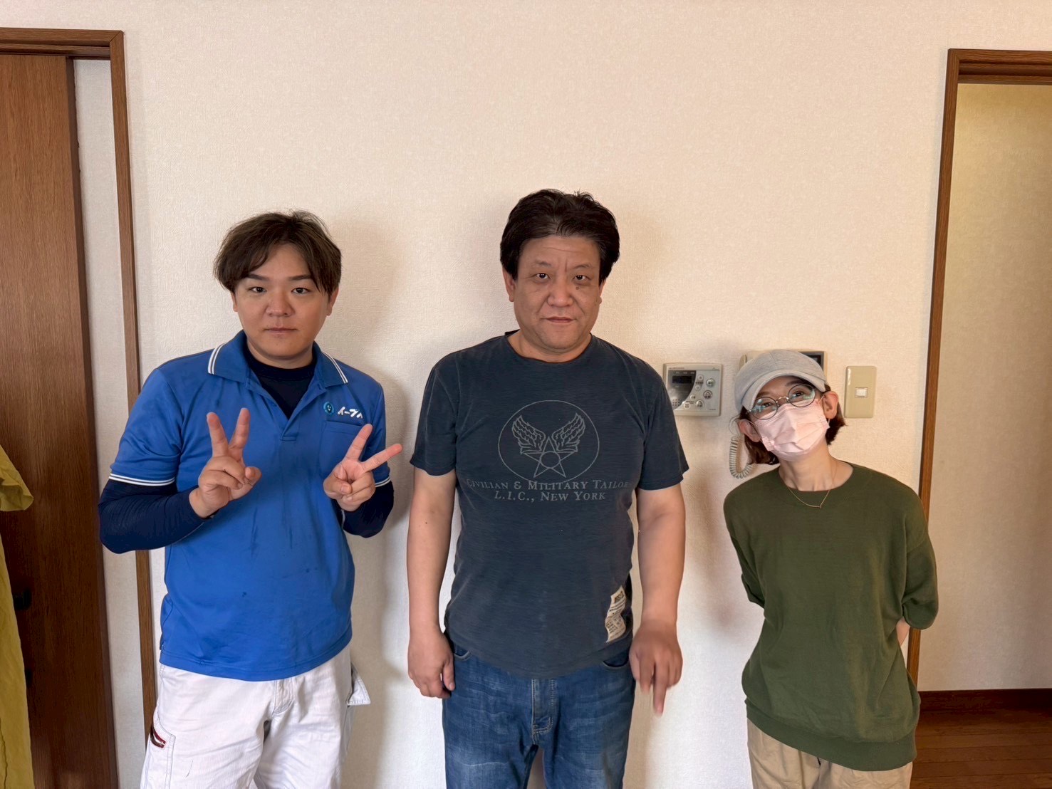 大阪市西淀川区のお客様との写真