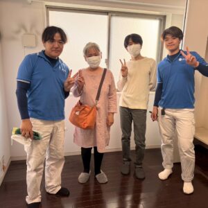 大阪府豊中市のお客様との写真