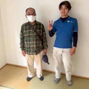 大阪市西淀川区のお客様との写真
