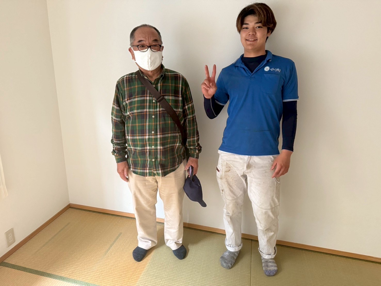 大阪市西淀川区のお客様との写真