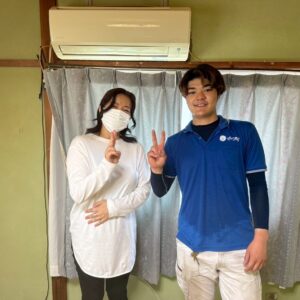 大阪府東大阪市のお客様との写真