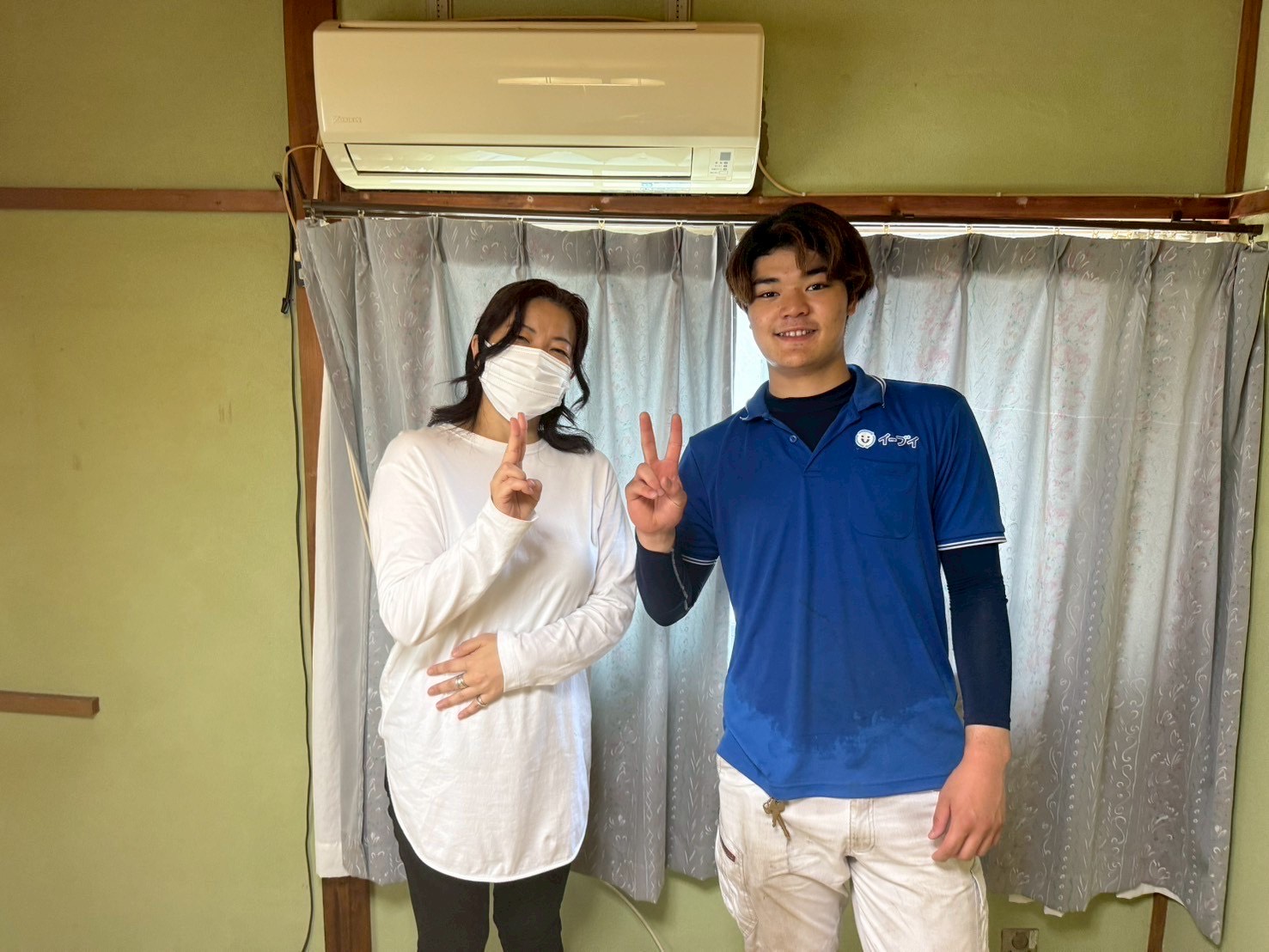 大阪府東大阪市のお客様との写真