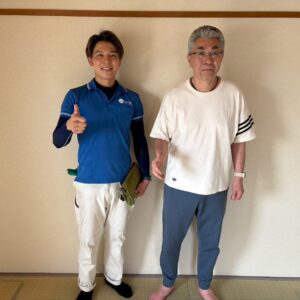 兵庫県西宮市のお客様との写真