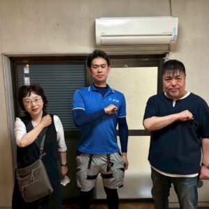 大阪府四条畷市のお客様との写真