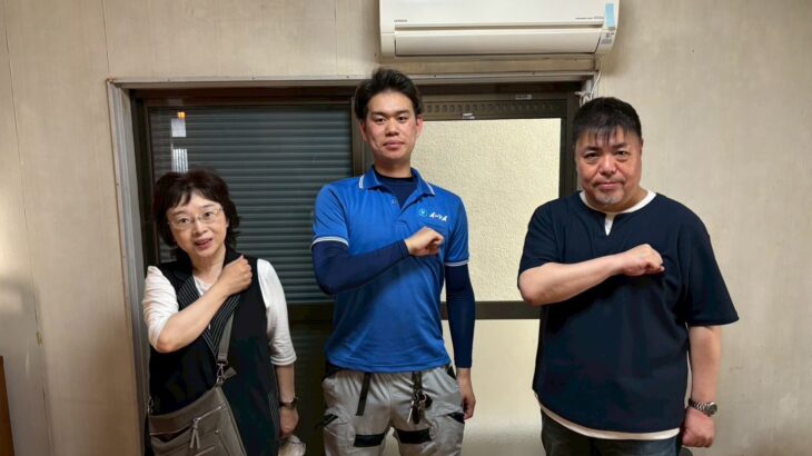 大阪府四条畷市のお客様との写真