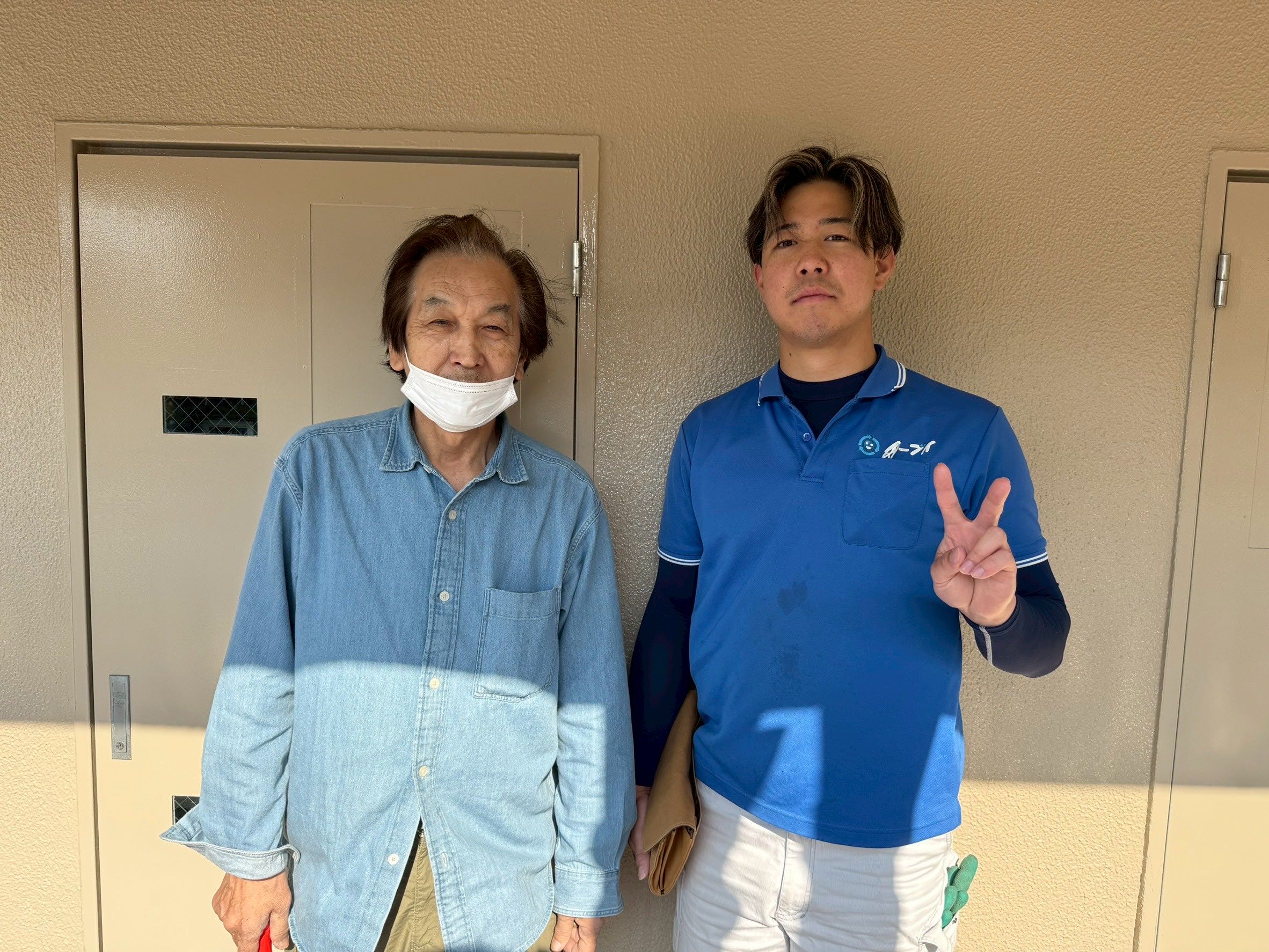 大阪市城東区のお客様との写真