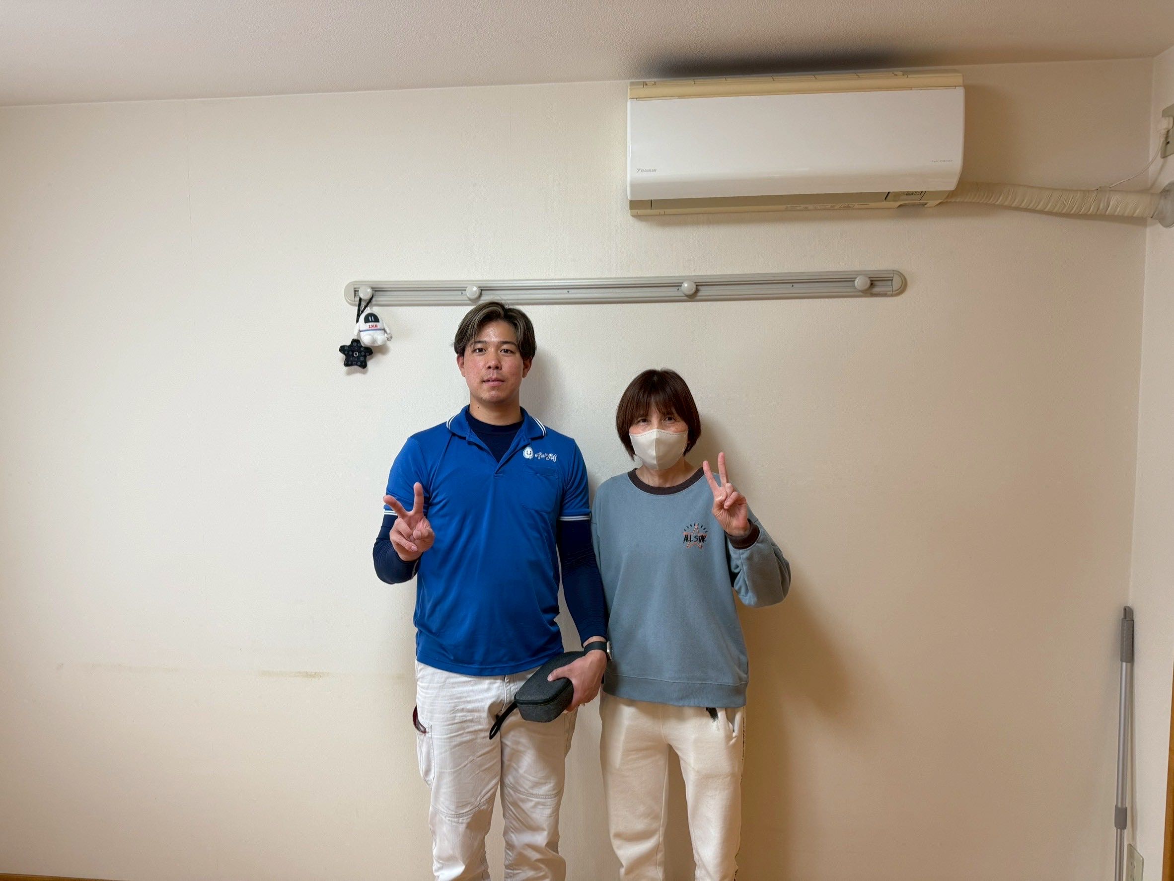 大阪府池田市のお客様との写真