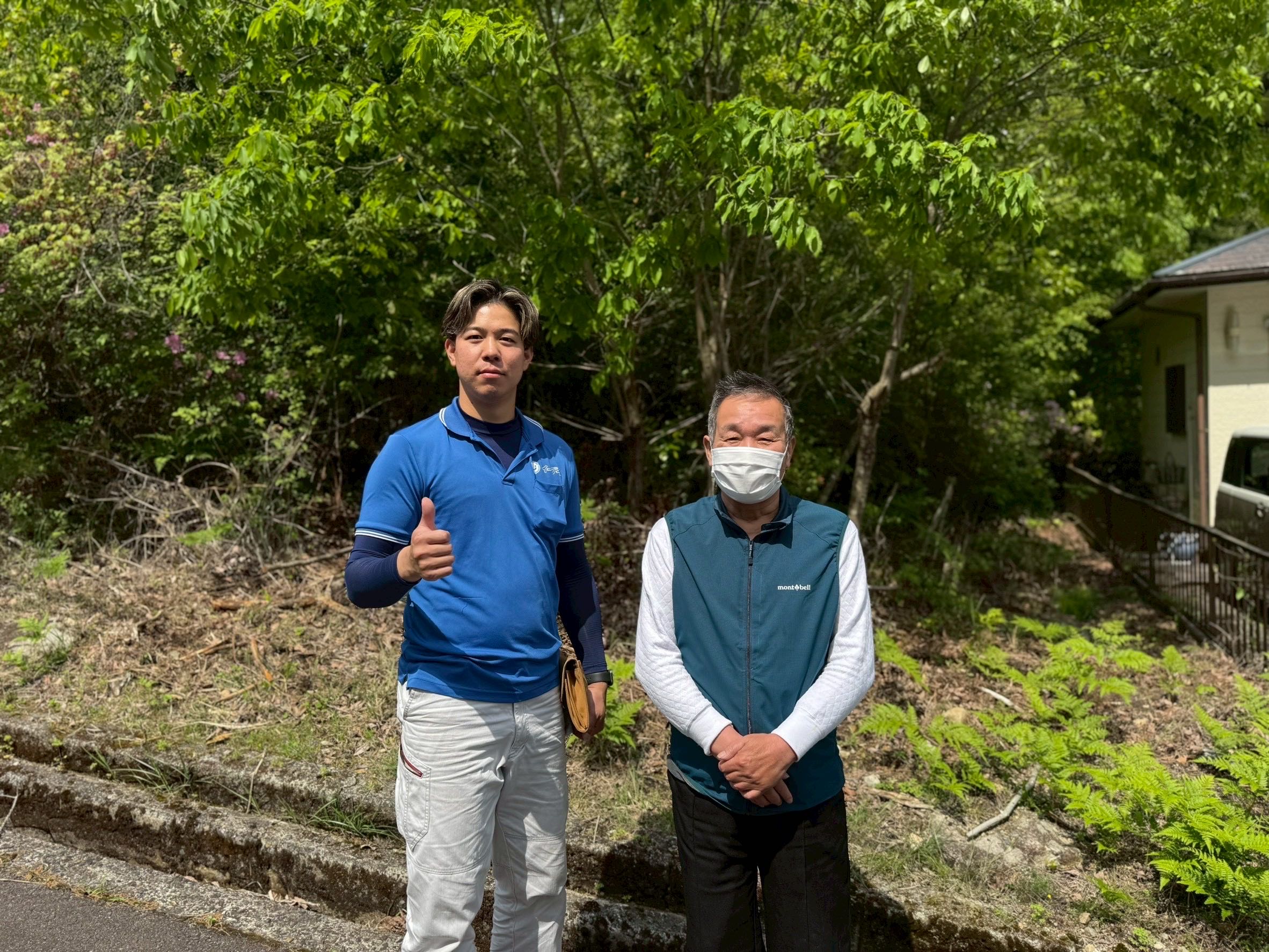 大阪市西淀川区のお客様との写真