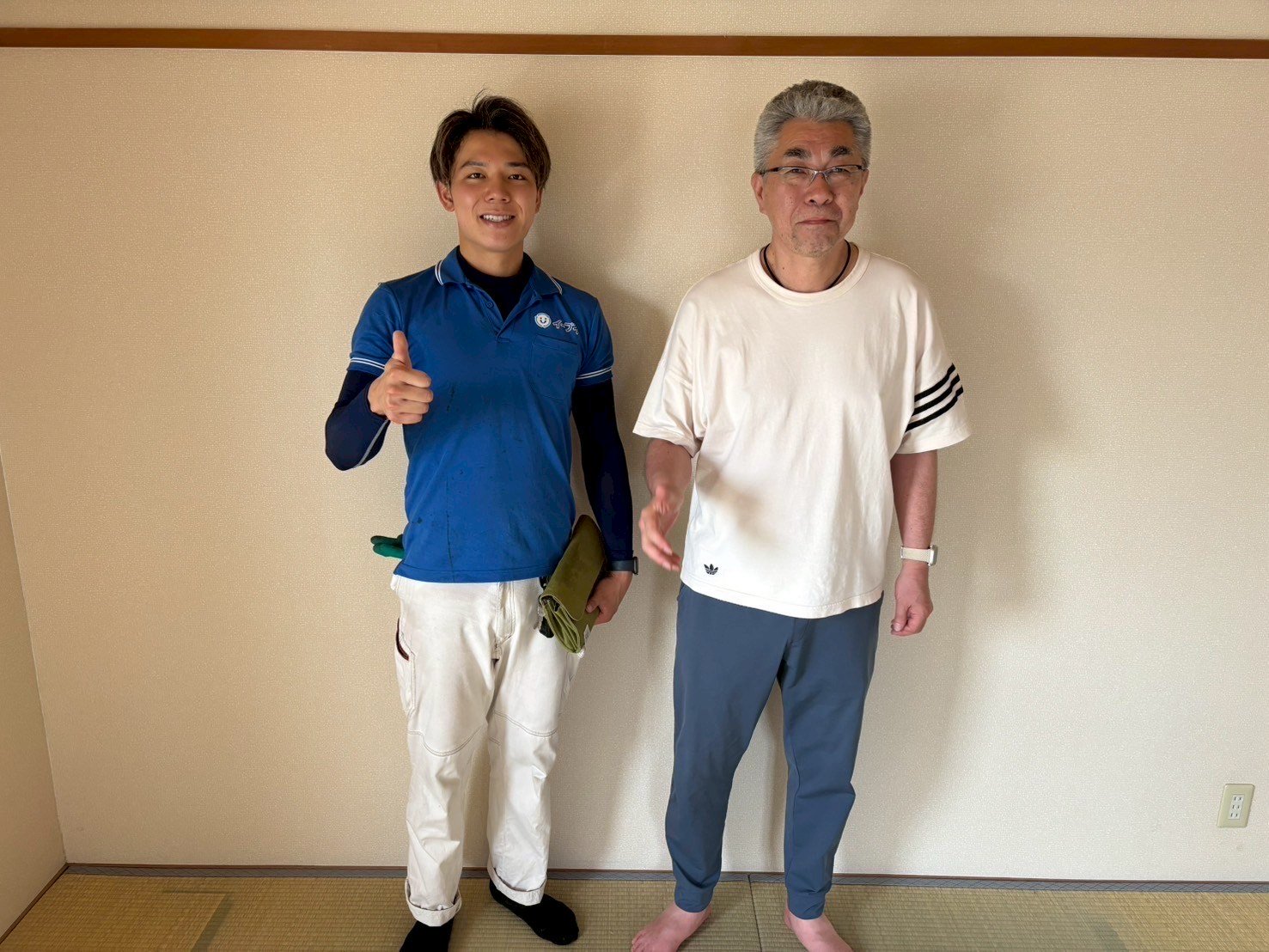 兵庫県西宮市のお客様との写真