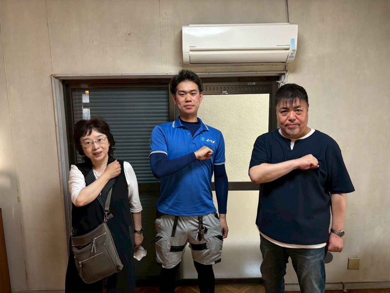 大阪府四条畷市のお客様との写真
