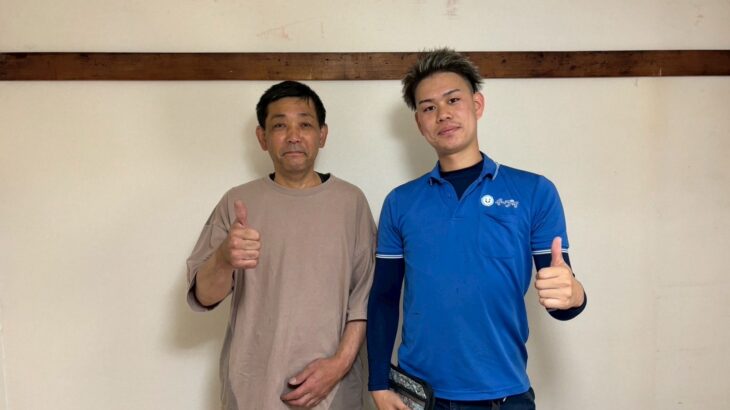 大阪市鶴見区のお客様との写真