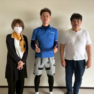 大阪市港区のお客様との写真