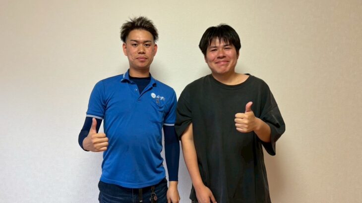 大阪市大正区のお客様との写真