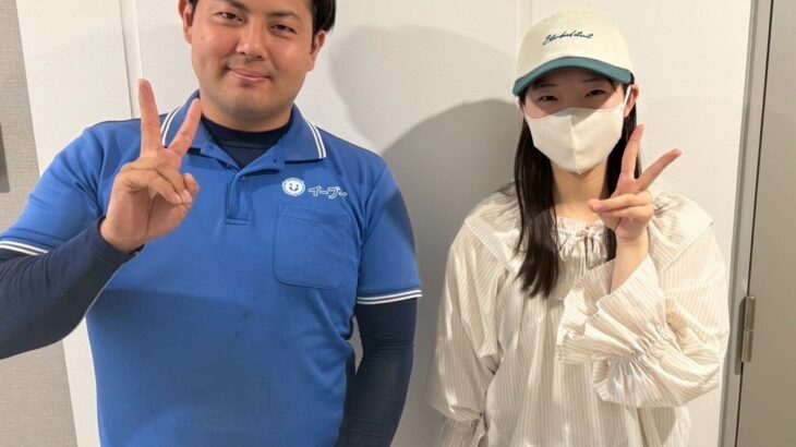 大阪府茨木市のお客様との写真