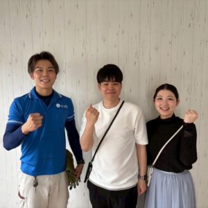 大阪市東淀川区のお客様との写真