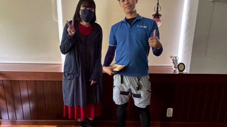 兵庫県西宮市のお客様との写真