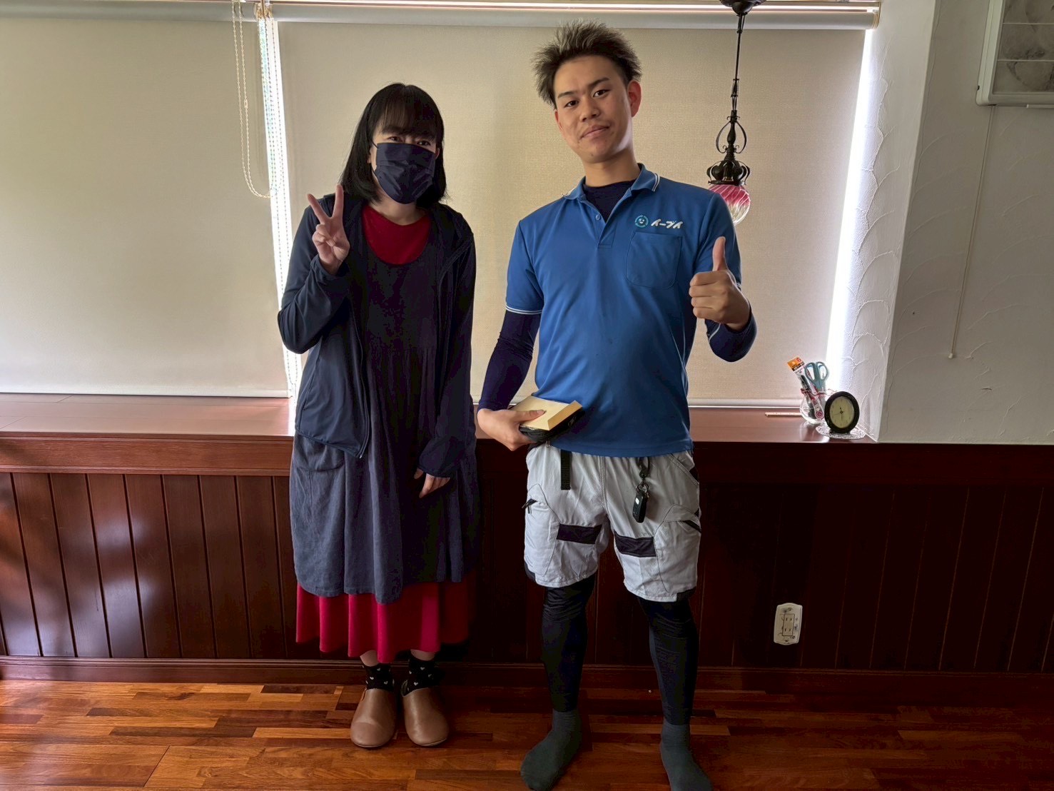 兵庫県西宮市のお客様との写真
