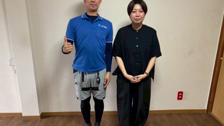 大阪府河内長野市のお客様との写真