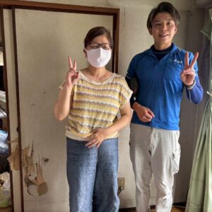大阪府守口市のお客様との写真