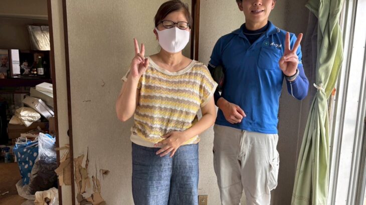 大阪府守口市のお客様との写真