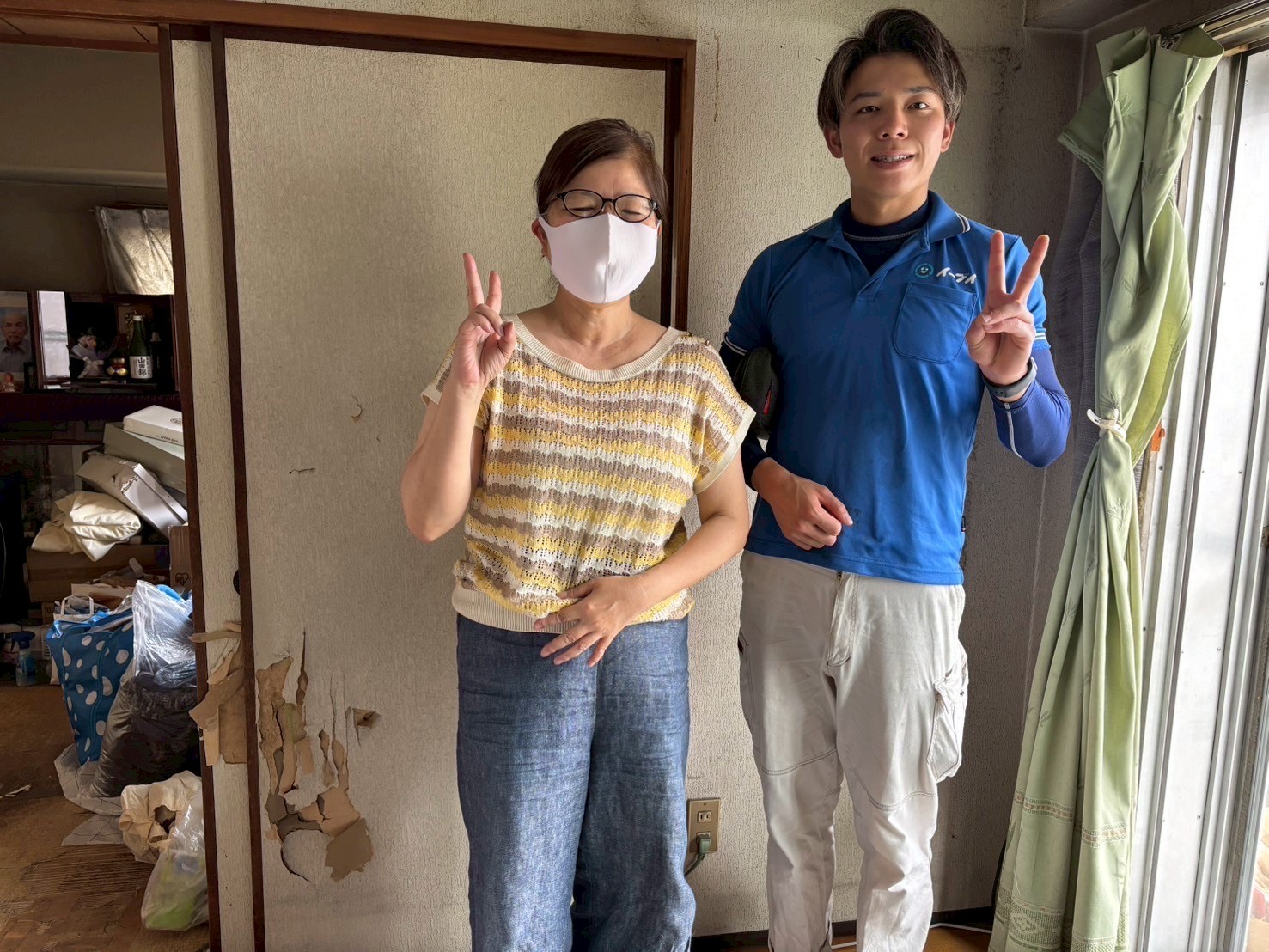 大阪府守口市のお客様との写真