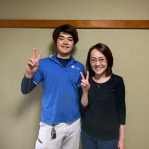 大阪市淀川区のお客様との写真