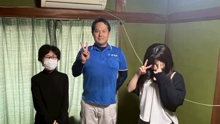 寝屋川市のお客様との写真