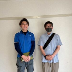 大阪府池田市のお客様との写真