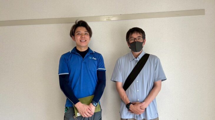 大阪府池田市のお客様との写真
