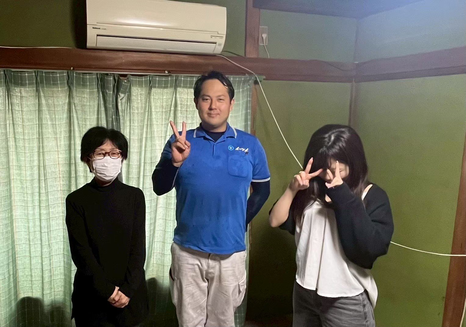 寝屋川市のお客様との写真