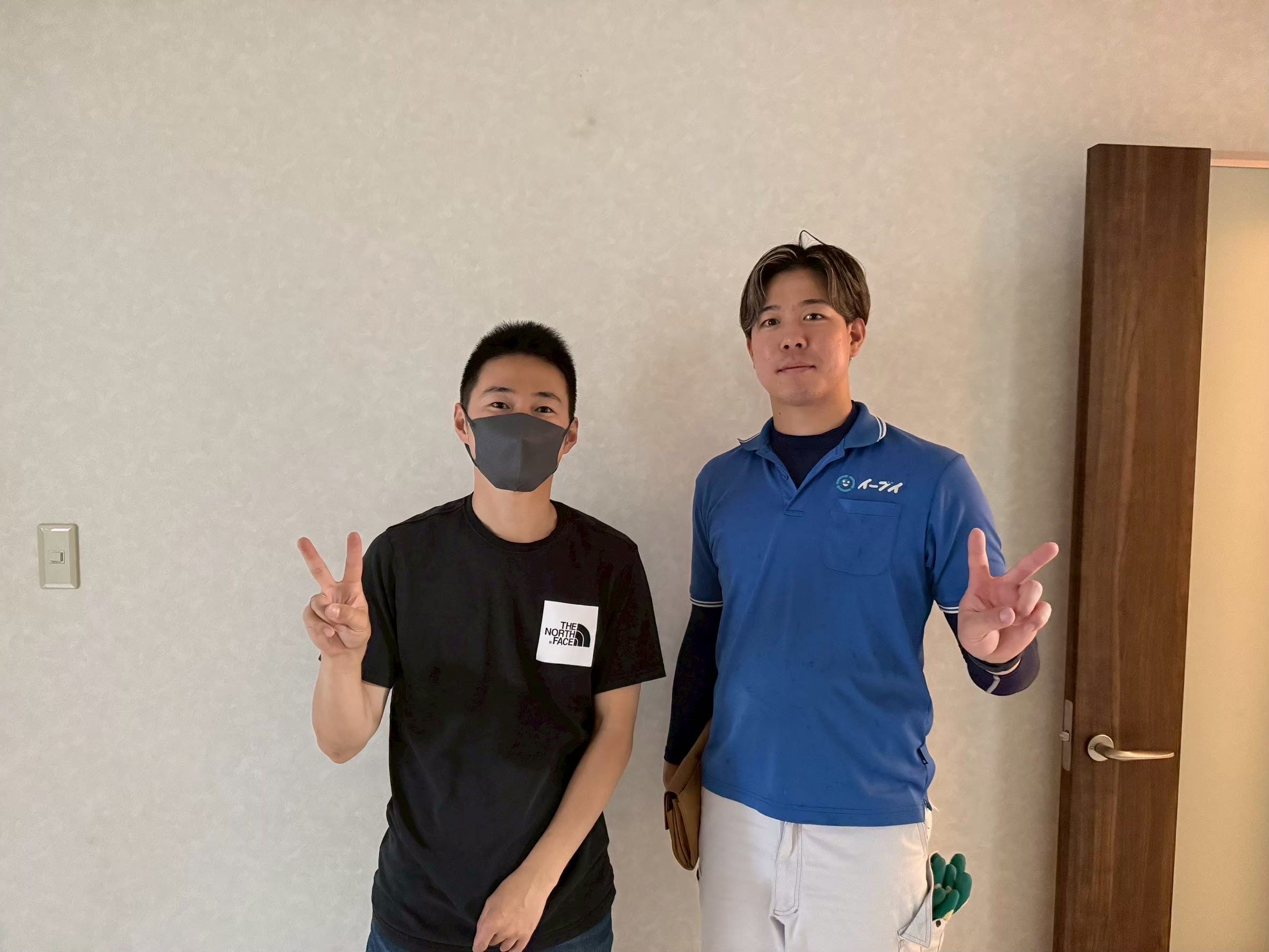 大阪市西淀川区のお客様との写真