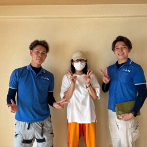 大阪市鶴見区のお客様との写真