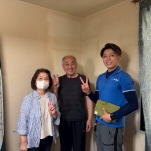 大阪府寝屋川市のお客様との写真