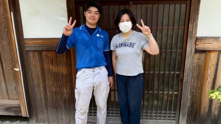 大阪府堺市のお客様との写真