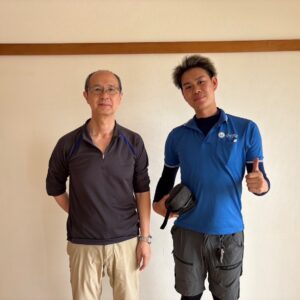 兵庫県尼崎市のお客様との写真