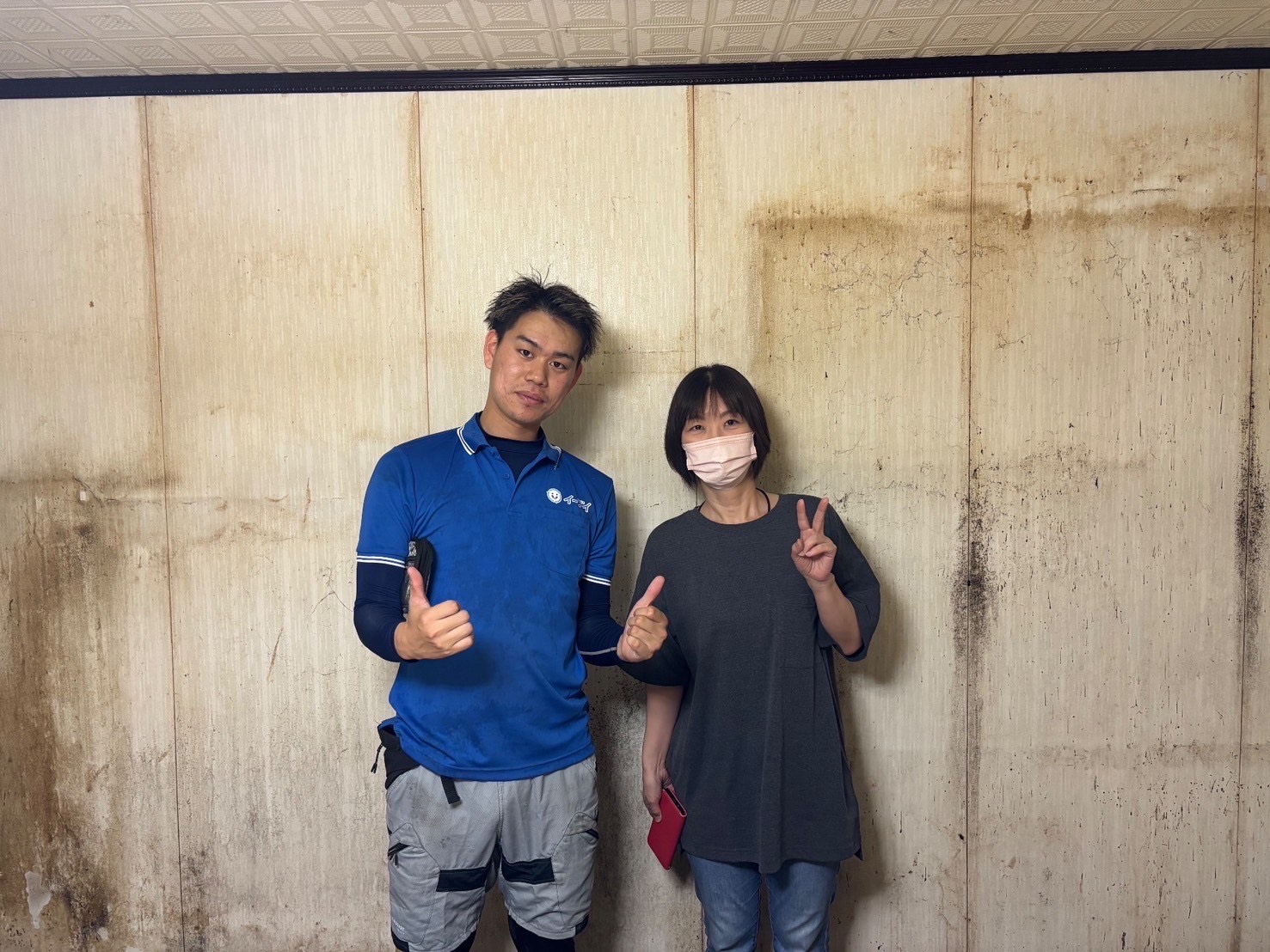奈良県のお客様との写真