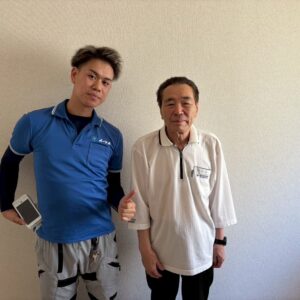 大阪府高石市のお客様との写真