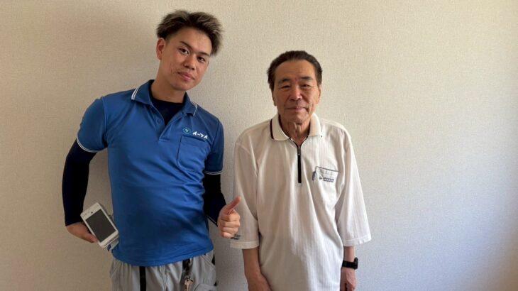 大阪府高石市のお客様との写真
