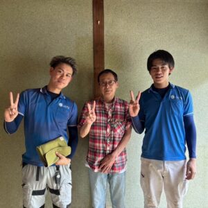 大阪府寝屋川市のお客様との写真