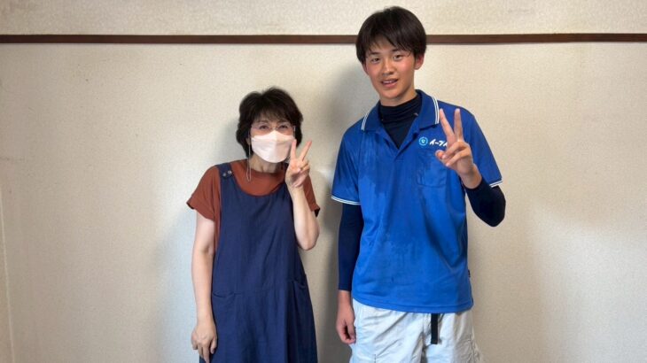 大阪市都島区のお客様との写真