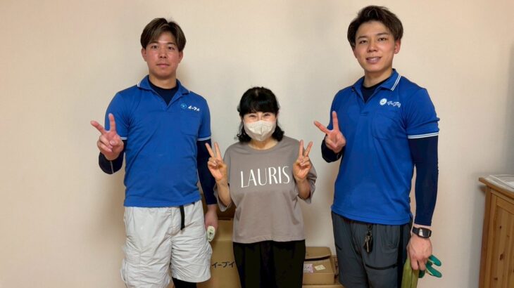 大阪市西淀川区のお客様との写真
