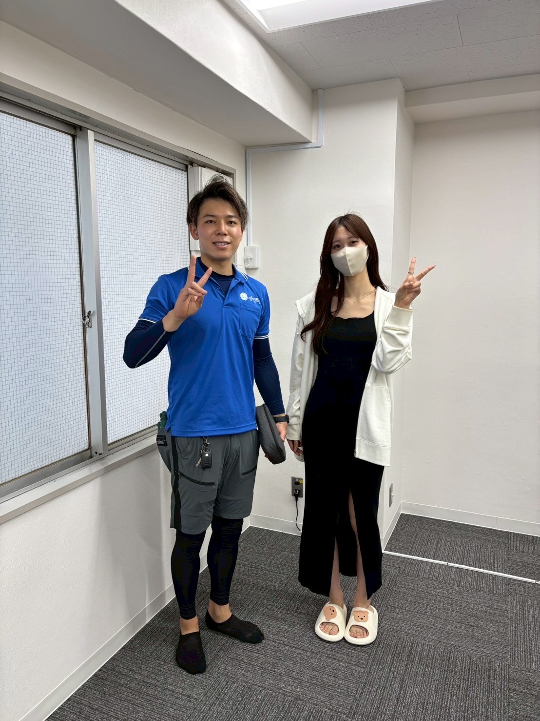 大阪市西区のお客様との写真