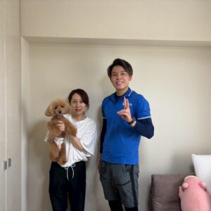 大阪市城東区のお客様との写真
