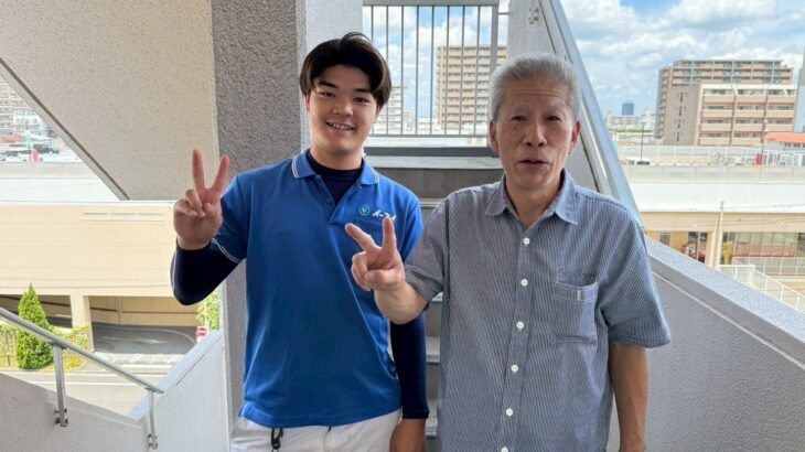 大阪市城東区のお客様との写真