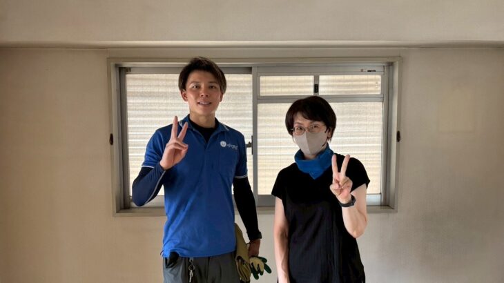 大阪市鶴見区のお客様との写真