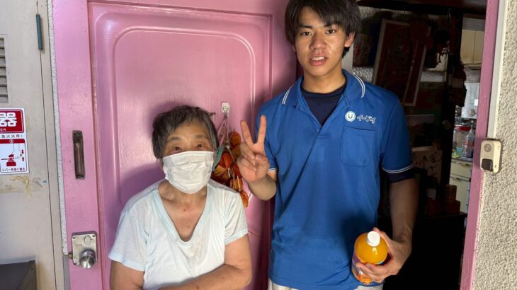 大阪市港区のお客様との写真