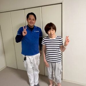 大阪市北区のお客様との写真